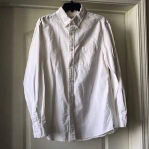 Sonoma White Button Down